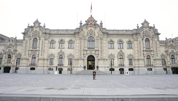 Se ha reportado la perdida de los videos de tres cámaras de vigilancia de Palacio de Gobierno. (Foto: Archivo GEC)