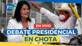 Debate segunda vuelta: Keiko Fujimori y Pedro Castillo debaten en Chota