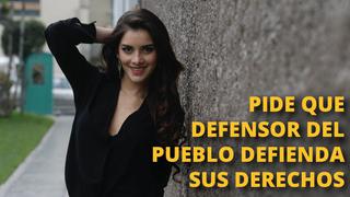 Korina Rivadeneira: "En mi condición de casada con un peruano tengo derecho a residir en el Perú"
