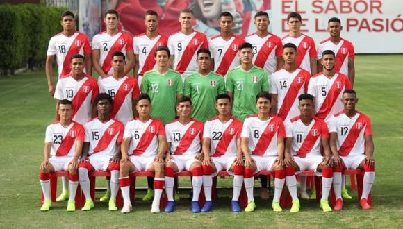 Perú vs. Uruguay se miden en Talca por el Sudamericano Sub 20. (Foto_ @SeleccionPeru)