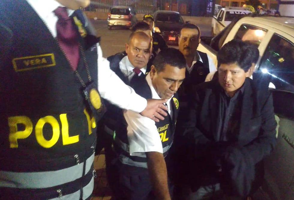 Edwin Oviedo llegó a Chiclayo para cumplir 18 meses de prisión preventiva. (Nadia Quinteros / Perú21)