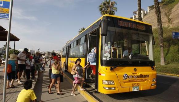 Los días de semana habrá 12 buses alimentadores; los viernes, sábados y domingos circularán hasta 24 unidades. (Perú21)