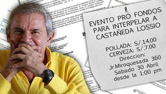 Luis Castañeda Lossio: 'Pollada por Lima' será el sábado 30 de abril. (Facebook/Hernán Nuñez)