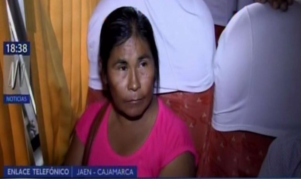 Paula Marchena (49) es la mamá de Eyvi Ágreda, mujer quemada por un sujeto al interior de un bus en Miraflores. (Canal N)