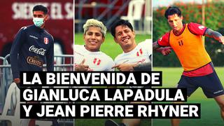 La selección peruana y su afectuoso recibimiento a Gianluca Lapadula y Jean Pierre Rhyner