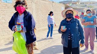 Poblaciones vulnerables de Lima e Ica fueron beneficiadas con 800 almuerzos diarios durante la cuarentena