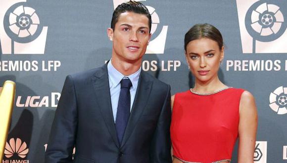 Cristiano Ronaldo e Irina Shayk terminaron su relación amorosa en enero.  (EFE)