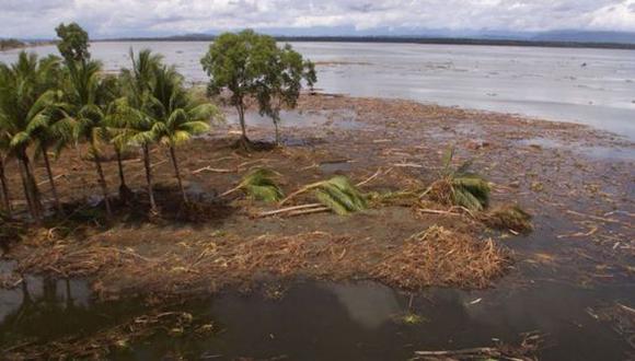 Un terremoto de 7 grados en el Mar de Bismarck, al este de Papúa Nueva Guinea, provocó en 1998 una ola gigante que arrasó decenas de aldeas y causó más de 2.200 muertes. (Gettyimages)
