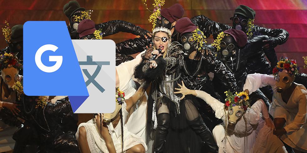 ¿Sabes lo que ocurre si traduces en Google Translate el nombre de la cantante Madonna? Te sorprenderá. (Foto: AFP)