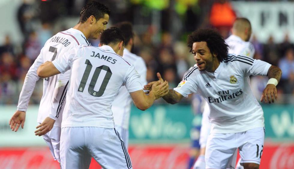 El Real Madrid no tuvo problemas para vencer al Eibar por 4-0. (AFP)