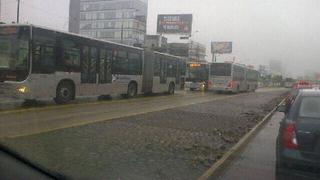 FOTOS: Así fue el caos que provocó el bus averiado del Metropolitano