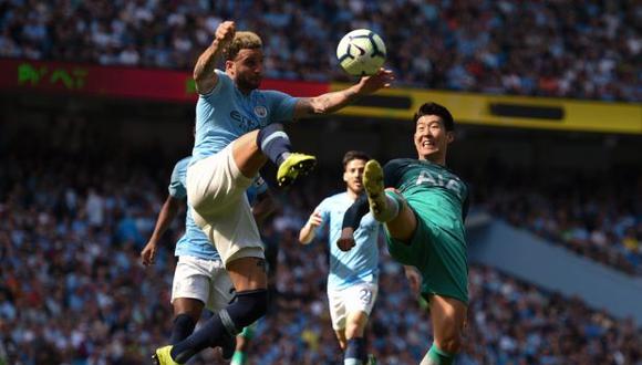 Manchester City y Tottenham se enfrentan tras debutar ganando en la Premier. (Foto: AFP)