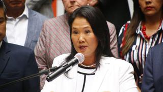 Keiko Fujimori insiste en que el presidente Kuczynski debe renunciar