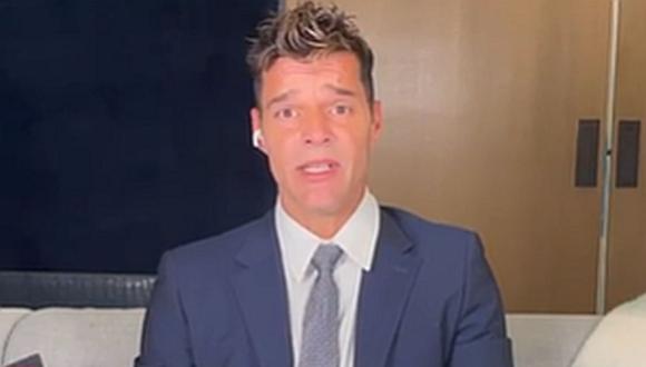 Ricky Martin se pronuncia tras archivarse denuncia en su contra. (Foto: Captura)