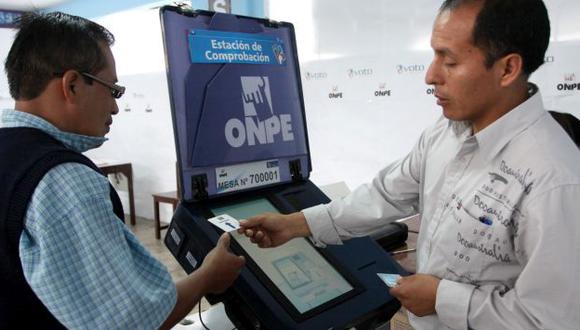 Elecciones 2016: ONPE aplicará el voto electrónico en 30 distritos de Lima y Callao. (USI)
