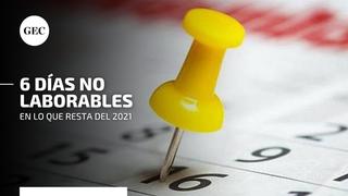 Mira aquí las fechas de los 6 nuevos días no laborables anunciados por el Gobierno