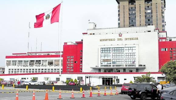 Sede del Ministerio del Interior en San Isidro (Foto archivo referencial: GEC)