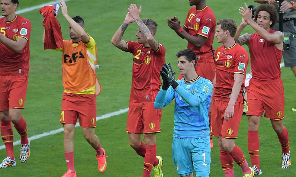 Bélgica sufrió y le logró voltear al partido a Argelia. (AFP)