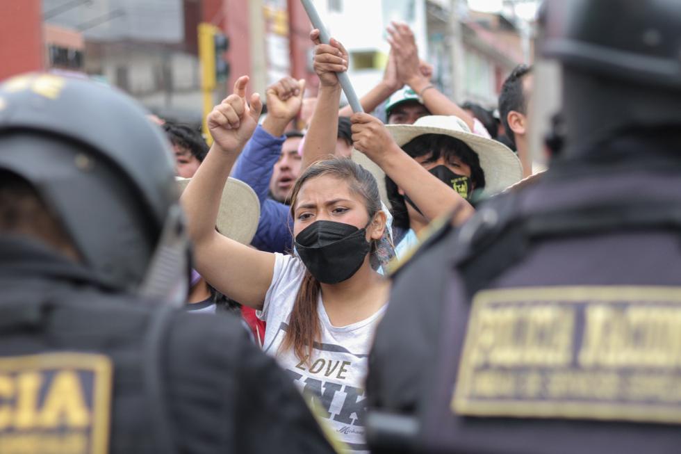 Quinto día de paro: Así se desarrollan las multitudinarias protestas en Huancayo | fotos | Perú Libre | Pedro Castillo | PERU | PERU21