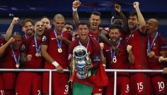 Portugal venció 1-0 a Francia y es el nuevo campeón de la Eurocopa 2016. (Reuters)