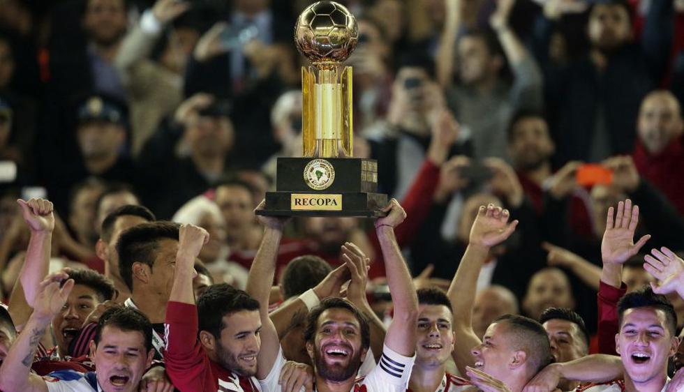 River Plate venció 2-1 a Independiente Santa Fe y es el campeón de la Recopa Sudamericana 2016. (AFP)