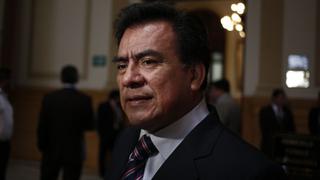 Javier Velásquez Quesquén: “Elección de defensor del Pueblo está congelada”