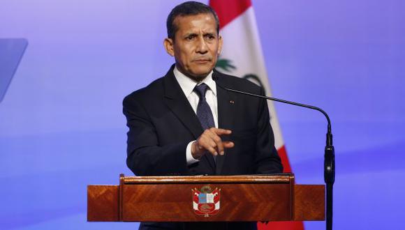 Humala aseguró que atentado terrorista es un hecho aislado que no pone en peligro el desarrollo de las elecciones (Mario Zapata)
