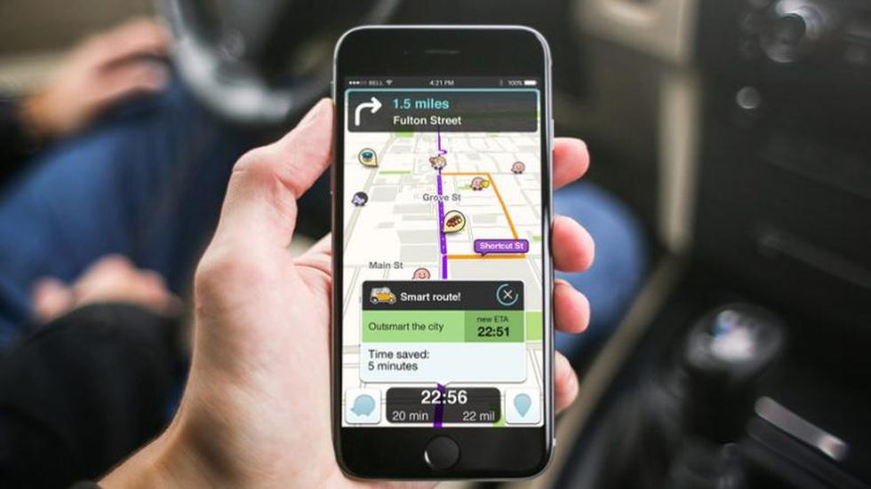 Waze, la aplicación de navegación GPS, ahora recomendará restaurantes, tiendas, estaciones de gasolina, centros comerciales y otros lugares de interés, de acuerdo a los hábitos de conducción de cada usuario.  (Waze)