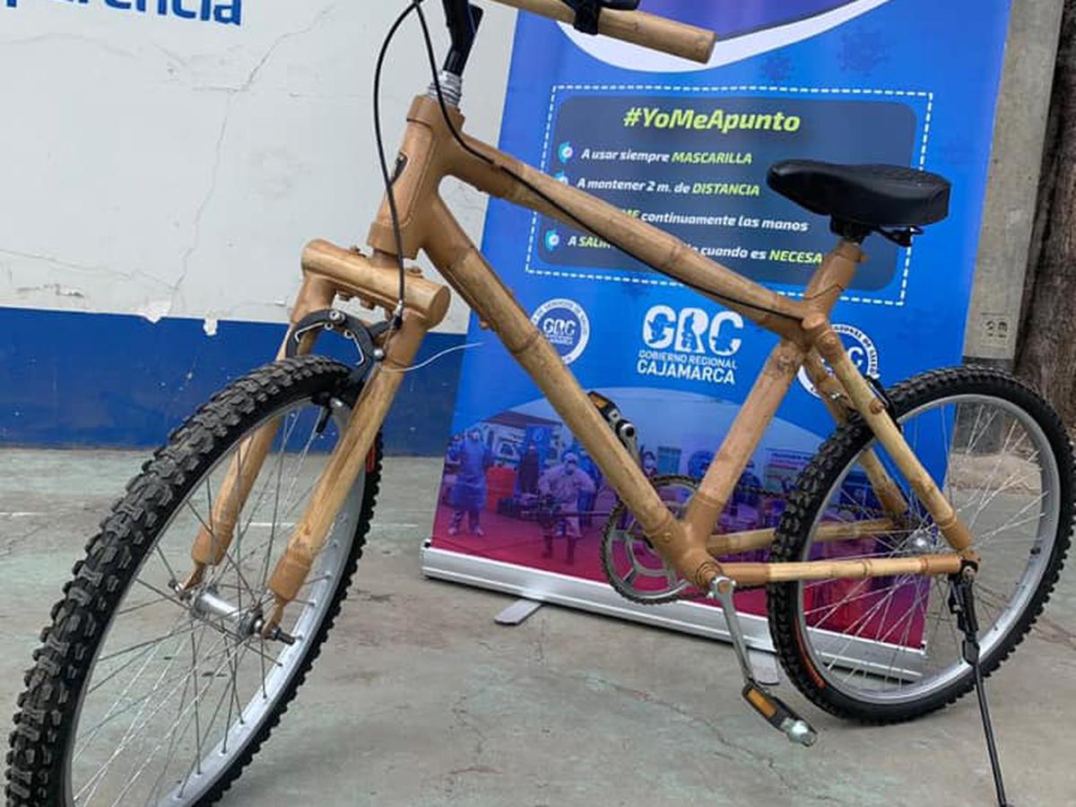 Cajamarca: presentan bicicleta de bambú como vehículo de transporte alternativo | nnpp | PERU | PERU21