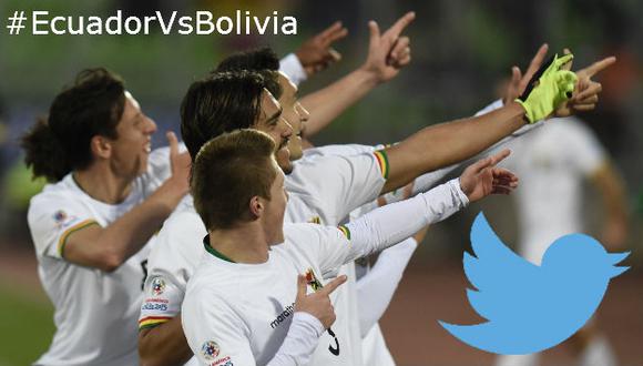 Bolivia y Ecuador pertenecen al Grupo A de la Copa América, junto a Chile y México. (AFP/Twitter)