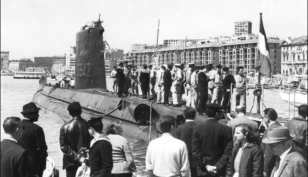 Submarino francés desaparecido desde 1968 fue hallado en el mar Mediterráneo. (Foto: AFP)
