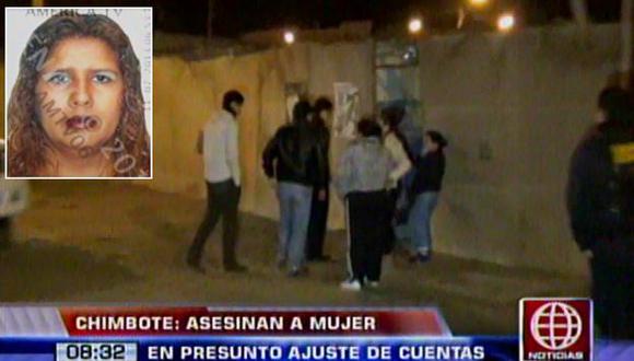 Hilda Saldarriaga era considerada un testigo clave del atentado contra la vida de Ezequiel Nolasco. (Captura de TV)