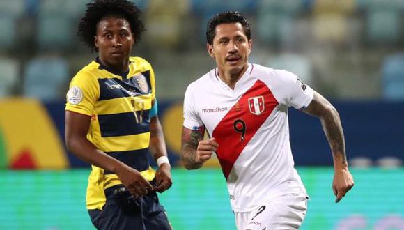 Gianluca Lapadula alabado por la cuenta oficial de la Copa América. (Foto: Selección peruana)