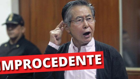 Alberto Fujimori: Juzgado declaró improcedente hábeas corpus presentado a su favor. (USI)
