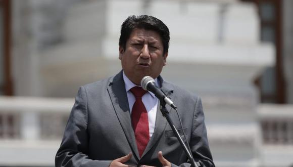 Cerrón es vocero de la bancada oficialista de Perú Libre  | Foto: Anthony Niño de Guzmán / @photo.gec