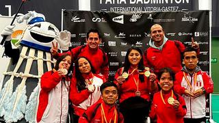 ¡De talla mundial! Perú suma 8 medallas en Spanish Para Badminton International Vitoria 2023