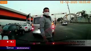 Hombre simula ser limpiador de parabrisas para robar a conductores