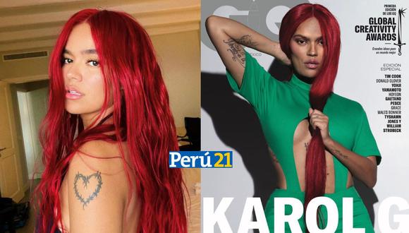 Karol G indignada con el abuso de retoques en sus fotos en la revista GQ. (Foto: @karolg)