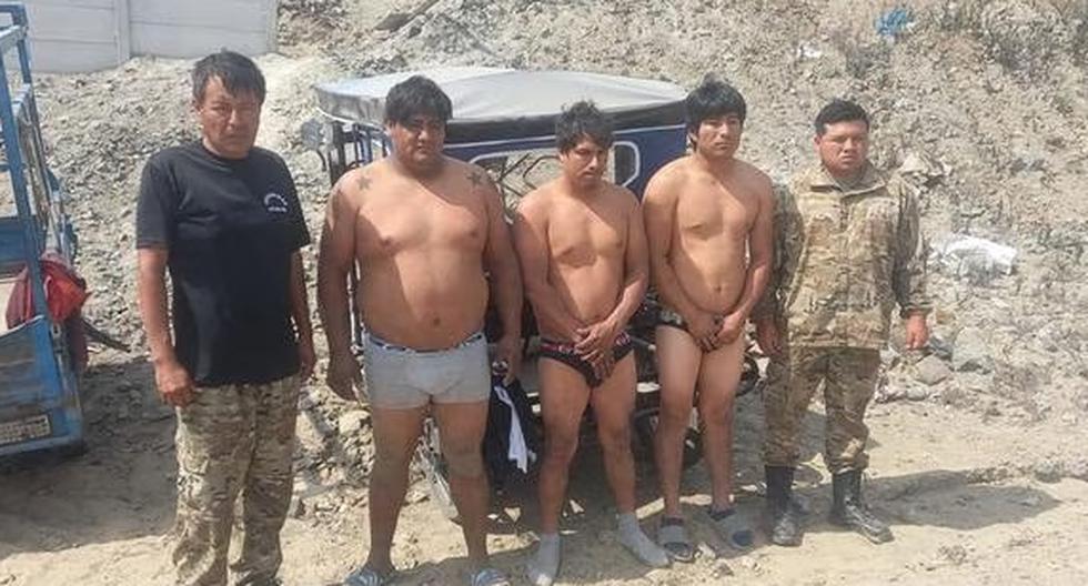 Ronderos pasearon desnudos a sujetos acusados de robar tanques de agua en La Libertad