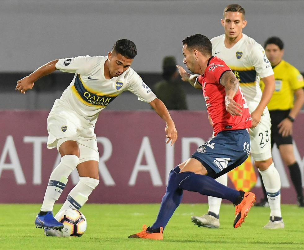 Boca Juniors igualó sin goles ante Wilstermann en Bolivia por la Copa Libertadores. (EFE)