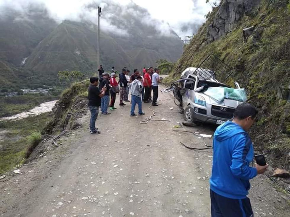 Dos personas fallecidas y nueve personas heridas es el resultado de un accidente de tránsito. (Foto: ABC Cusco Noticias)