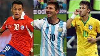 Copa América 2015: El once ideal según cantidad de seguidores en Facebook