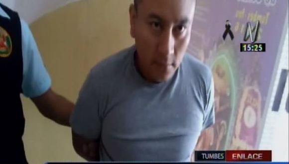 Policía de Perú y Ecuador detuvieron a Digner Gonzales, un sacerdote ecuatoriano, que lideró un asalto a un banco en Tumbes.