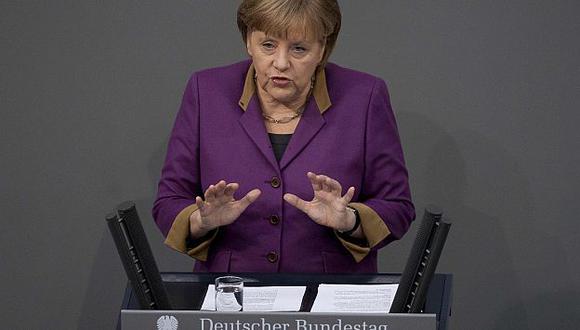 Merkel instó al Bundestag a aprobar la medida, pese al riesgo que implica. (Reuters)