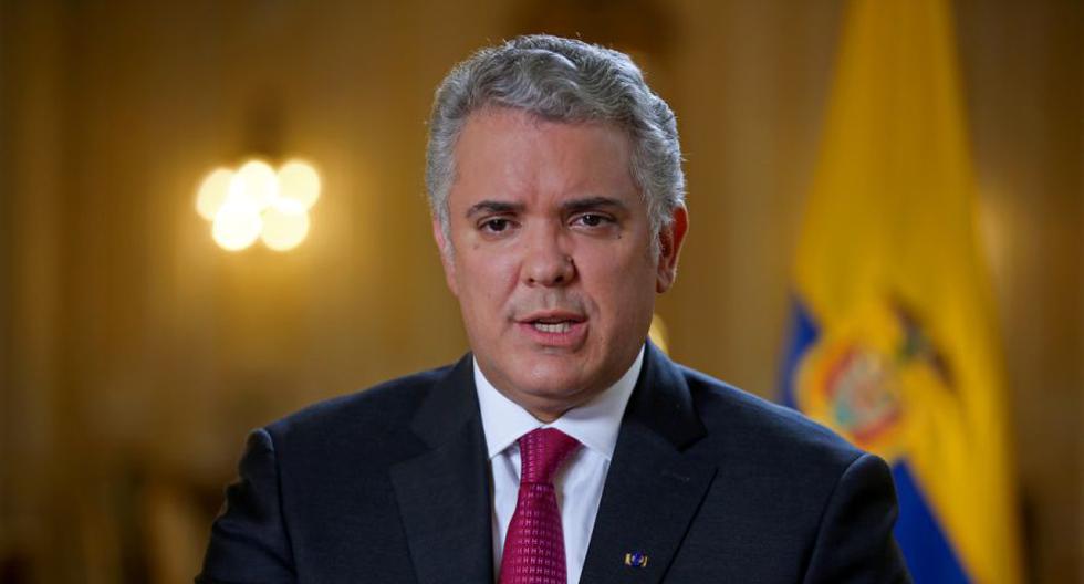 Imagen del presidente colombiano Iván Duque. (REUTERS/Luisa Gonzalez).