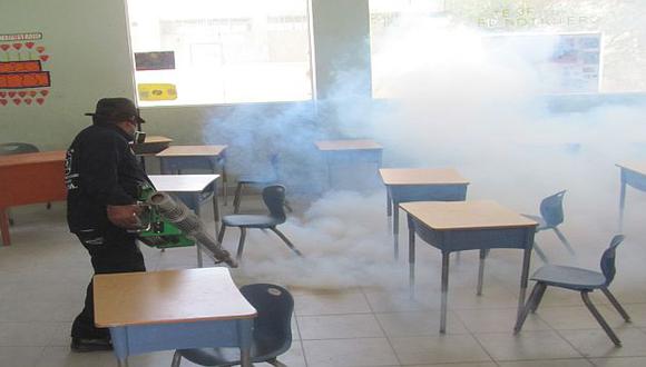 Pese a las labores de fumigación siguen los casos. (FOTO: USI)