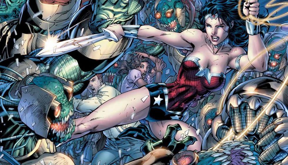 La Mujer Maravilla. Máxima heroína de DC Comics, hija de Zeus y princesa de las Amazonas. (DC)