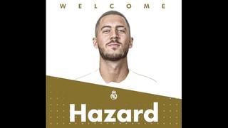 Real Madrid lo hace oficial: Eden Hazard ya es madridista