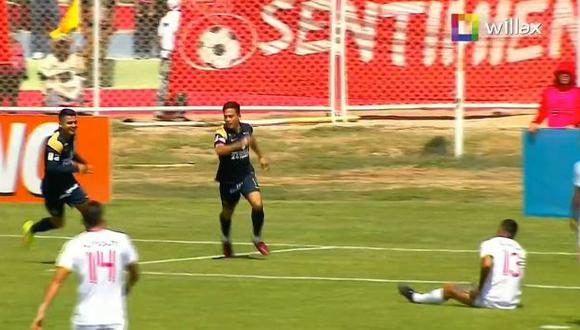 Gol de Cristian Benavente para el 1-0 del Alianza Lima vs. Atlético Grau de Liga 1. (Foto: Willax Televisión)