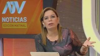 Milagros Leiva anuncia su salida de noticiero matutino en ATV: “Me voy agradecida”